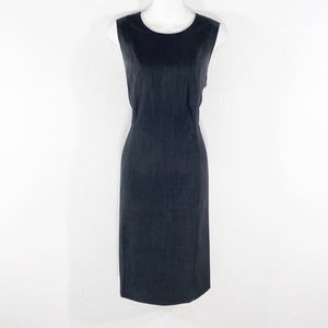 Calvin Klein gray sleeveless sheath dress